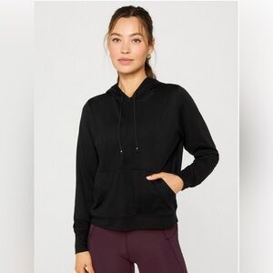 Fabletics Cloud Jersey Full Zip Hoodie Black M